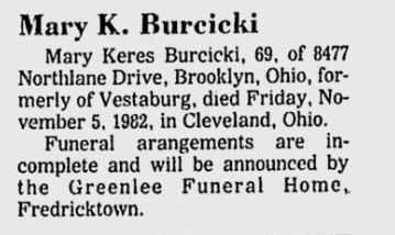 Mary K. Burcicki